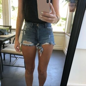 Articles of Society high-waisted shorts